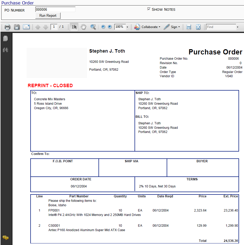 Purchase Order Report Template 54 Purchase Order Exam Vrogue co